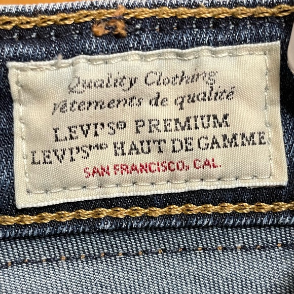 Ladies Levi’s skinny 521 jeans - Picture 4 of 5